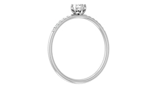 Bezel-Set Solitaire Diamond Ring