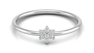 Starlight Cascade Diamond Ring