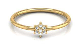 Starlight Cascade Diamond Ring