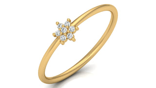 Starlight Cascade Diamond Ring