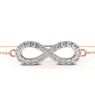 Infinity Diamond Bracelet