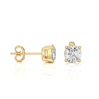 0.25 Carat Round Brilliant Lab-Grown Diamond Stud Earrings