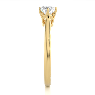 0.50 Carat Victoria Solitaire Diamond Ring